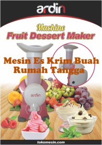 mesin es krim buah rumah tangga pengusaha sukses