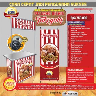 Paket Usaha Takoyaki Program BOM